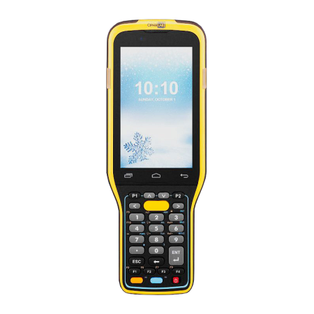 Терминал сбора данных CipherLAB RK95-2M-28K COLD PISTOL (Android 12, NFC, BT/WIFI, двумерный считыватель средней дальности - Zebra SE4750MR, GMS в комплекте с пистолетной рукоятью, без SNAP-ON/БП)
