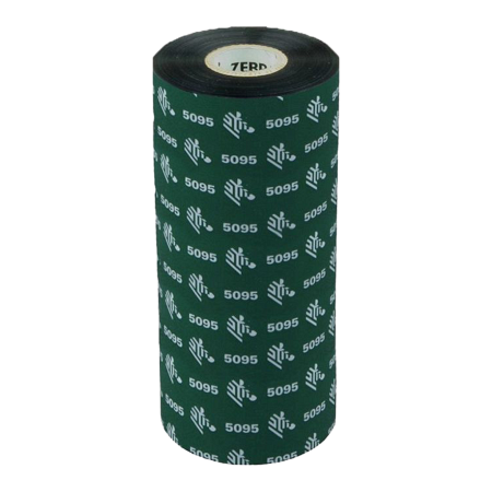 Красящая лента (Риббон) Zebra 5095 Resin High-Performance (154mm x 450m, resin, втулка 1